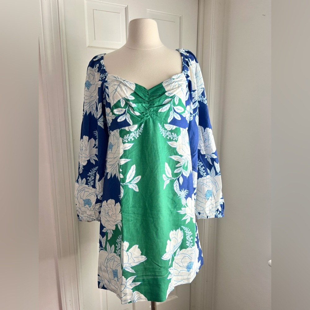 Farm Rio mini floral dress: L